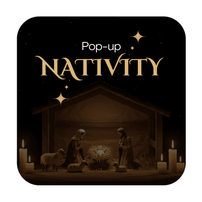 Pop-Up Nativity